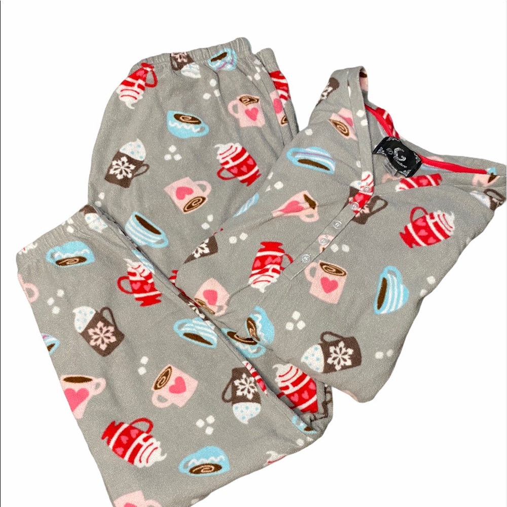 Pj Couture Cute Coffee Pijama Set!